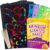 pigipigi Scratch Paper Art for Kids – 60 Pcs Magic Rainbow Scratch Paper Off Set Scratch Crafts Arts Supplies Kits Pads Sheets Boards for Party Games Halloween Christmas Birthday Gift