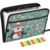 Pigsaly Christmas Penguin Candy Cane Snowflakes Accordion Filing Folder