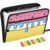 Pigsaly Pink Blue Ice Cream Accordion Filing Folder Expanding File Folder