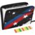 Pigsaly Stars Stripes Patriotic 4th of July Accordion Filing Folder