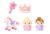 PIIKAGO Baby Toys 6-12 Months – Fairy Tale Sensory Toys, Plush Pumpkin Carriage with 2 Princess Dolls, Unicorn, Montessori Toys with Squeaker, Rattle & Crinkle, Toddler Toys 1-3, Baby Girl Gifts