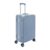 pijopang 24 Inch Suitcase with 3-Digit Lock, Hard Shell Check-in Luggage with Cup Holder & Hook for Travel, Lightweight, Blue