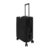pijopang 24 Inch Suitcase with 3-Digit Lock, Hard Shell Check-in Luggage with Cup Holder & Hook for Travel, Lightweight, Black