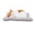 Pilipane Sleeping Simulated Cat Decoration Realistic Plush Toy with Sound Bamboo Charcoal Odor Remover Cute Stuffed Animal Gift for Pet Lovers Kids Room Decor 10.24 x 7.87 x 3.94 Inches