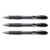 Pilot G2 07 Retractable Gel Rollerball Pen 0.7mm Tip 0.38mm Line Refillable BL-G2-7 Ink Color Black (Pack of 3)