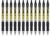 PILOT G2 Premium Retractable & Refillable Gel Roller Pens, SmileyWorld Collection, Fine Point 0.7 mm, Black Ink, Dozen