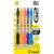 PILOT G2 SmileyWorld Retractable Gel Pen, Fine Point, 0.7mm, Assorted Ink, 5 Pack