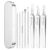 Pimple Popper Tool kit& Milia Remover 8-Piece Stainless Steel Blackhead Extracto Whitehead & Comedone Extractor with Lancets for Facial Extraction