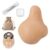 Pimple Popping Toy for Stress Relief, Realistic Silicone Nose Fidget Toys, Refillable Blackhead Popping Toy, Portable Travel Sensory Toy for Adults(Light Beige)