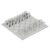 Pineeseatile Clear Shot Glass Chess Set 10×10 Inch Glass Chess Board with 32PCS Cups for Adults Kids, Funny Drinking Shot Set