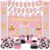 Pink 2026 Graduation Party Decor Kit, Class of 2026 Full Set Decorations