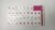 Pink and Green American Mahjong Tiles Personalized Mah Jongg Set