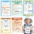 PINKEESEA 6 Pack Kids Pretend Play Notepads 4×6 Inch Playtime Pads for Kids 40 Pages Imaginative Role for Toddlers (Role Play)