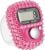 Pink Electronic Finger Tally Counter Clicker Counter, Convenient Portable Digital Display Tally Counter, Resettable Mini Lap Counter for Golf Goods Counting Accessories, Track and Field Lap Counters