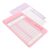 Pink Plastic Chore Chart for Teens Students with Goal Setting Reminder