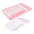 Pink Plastic Chores Chart for Students with Task Checklist