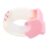 Pink Plastic Desktop Tape Dispenser for Office and Workshop Use