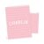 Pink Polka Dot Dots Pocket Folder Gift Name Back to School Supplies Teacher Office Birthday Girl Boy Kids Custom Personalized