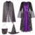 PinkSheep Girls Halloween Witch Costume with Cape & Hat