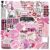 Pink Y2K Fashion Aesthetic Stickers for Girls Women, 50PCS Cool 2000s Trend Waterproof Sticker for Water Bottle, Laptop, Scrapbook, Retro Pop Culture Girls Decals, Y2K Party Supplies (Y2K)