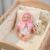 Pinky Reborn Charlie 6 Inch Mini Reborn Baby Dolls,Full Silicone Baby Girl,Tiny Silicone Baby Dolls ，Mini Realistic Newborn Baby Doll with Clothes Set & Feeding Accessories (Charlie)