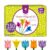 Pinwheel Crafts Flower Origami Kit for Kids Ages 8-12 | 150 Pcs Origami Paper Kit w/Multicolor Folding Papers, Chenille Stems,Buttons and Jewels, Arts and Crafts Paper Book for Kids Ages 6+