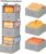 Pipishell Hanging Closet Organizer 6-Shelf, Hanging Shelves for Closet with 3 Removable Drawers & Side Pockets for Bedroom, Garment Rack and Wardrobe Organization, 12′ x 12′ x 43.3′, Dark Gray