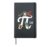 Pirate Pi Day Science Math Teacher Mathematics Symbol Hardcover Journal, Black