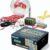 Pirate Treasure Hunt Kit for Kids 43pcs with Toy Chest, Map in Bottle, Costumes, Clues, Game Instructions, Inflatable Ball, Underwater Gemstone, Frisbee. Fun Outdoor Exploration Experience for Family