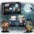Pirolaxent Halloween Horror Figures Building Blocks Set Toy, 4 in 1 Movie Action Figure Creative Collectible Bricks Kit, Present for Fans and Friends, Halloween Decoration Gifts for Kids Adults