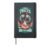 Pisces Zodiac Music Guitar Ocean Fire Fish Sound Waves Vibe Hardcover Journal, Black
