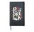 P Is for Pre-K Teacher Leopard Print Hardcover Journal, Black