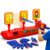 PixelWoW Kids Shooting Target Toy, LCD Electronic Scoring and Auto Reset 3 Targets, Foam Dart Blaster with 20 Soft Darts, Indoor Outdoor Games, Birthday Gifts for Boys Girls Ages 3-12