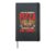 Pizza For Breakfast Lunch Dinner Foodie Humor Slice Hardcover Journal, Black