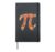 Pizza Pi Day Mathematics Symbol Student Math Teacher Hardcover Journal, Black