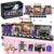 Pizzeria Building Blocks Toys, Monster Classic Horror Architecture Merch Halloween Bricks Kit Creative Gifts Birthday Present for Teens or Adults, Collectible Present for Fans