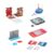 PKVAVASORY 6 in 1 Board Game Set, Strategy & Family Game Including Chess, Checkers, Ludo, Fishing Game, Picture Guessing Game & Four in a Row