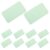 PLAFOPE 100pcs Green Unlined Index Cards with Rounded Corners 3×2 Inch Blank Flash Cards for Vocabulary Learning and Writing Matte Paper Supporting Clean Writing and Preventing Ink