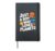 Planets Just A Boy Who Loves Planets Hardcover Journal, Black