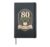 Plant Mom Level 80 Boho Botanical 80th Birthday Gift Hardcover Journal, Black