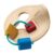 PlanToys® First Shape Sorter | Wooden Shape Sorting Toy for Toddlers 3+ | Montessori Travel Puzzle with Handle & Attached Blocks | Educational Fine Motor Skills Toy for Kids | Early Learning Gift