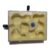 Plaster Ant Farm Castle – Watch Ants Dig Tunnels & Build Nests, Ant Hill House Habitat for Educational Observation Ant Habitat(Yellow)