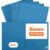 Plastic Folders with Pockets, 2-Pocket Folders with Prongs, 6 Pack File Folders for Documents A4 Letter Size, Heavy Duty Project Folders, Back to School Supplies for Kids, Yellow