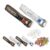 Plastic Handheld Push Clip Binder with Refill Clips for Paper