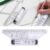 Plastic Measuring Rolling Ruler, Transparent Drawing Design Ruler