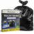 Plastic Prince 65 Gallon Trash Bags Heavy Duty 2 Mil MADE IN USA Extra Large Outdoor Garbage Bags with Flap Ties Tear-Resistant Commercial Can Liners for Lawn Leaf & Contractor Use 20 Pack