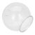 Plastic Terrarium Bowl Planter 18x18x16cm for Air Plants and Fish