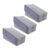 Plastic Time Card Holder Rack with 10 Pockets 3 Sets for Office