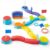 Plat-Act 4-in-1 Balance Beam & Stepping Stones for Kids Ages 3+, Obstacle Course Toy with Ring Toss & Flag Game, Non-Slip & Easy to Store & Clean, Indoor Outdoor Balance Play for Toddlers