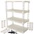 Plates 16×16 with Support Girder Set Multi-Tier Display Shelf